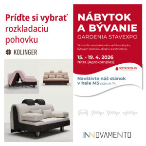 Navštívte náš stánok a objavte rozkladaciu pohovku Kolinger